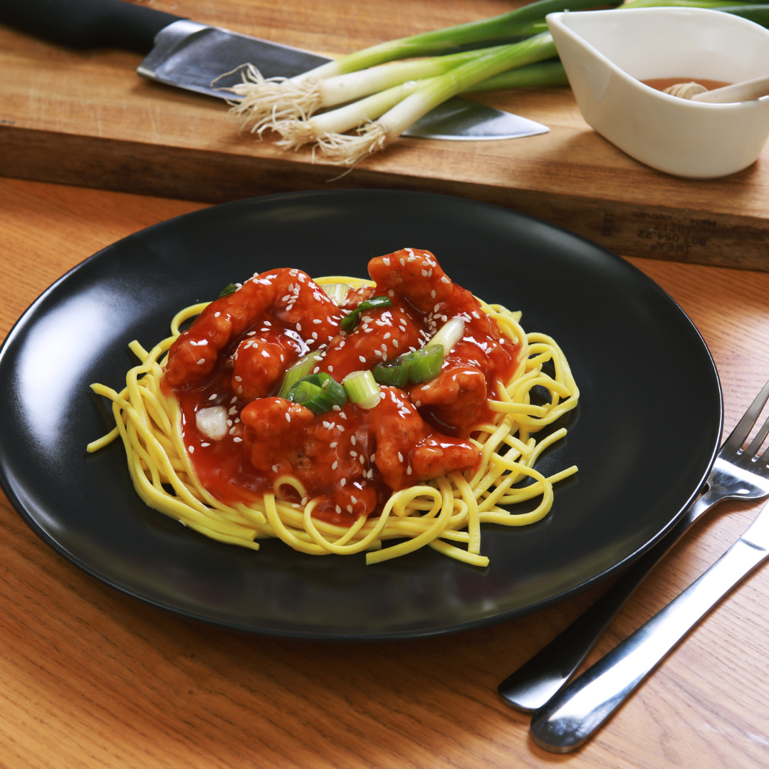 Honey Chilli Chicken Noodles