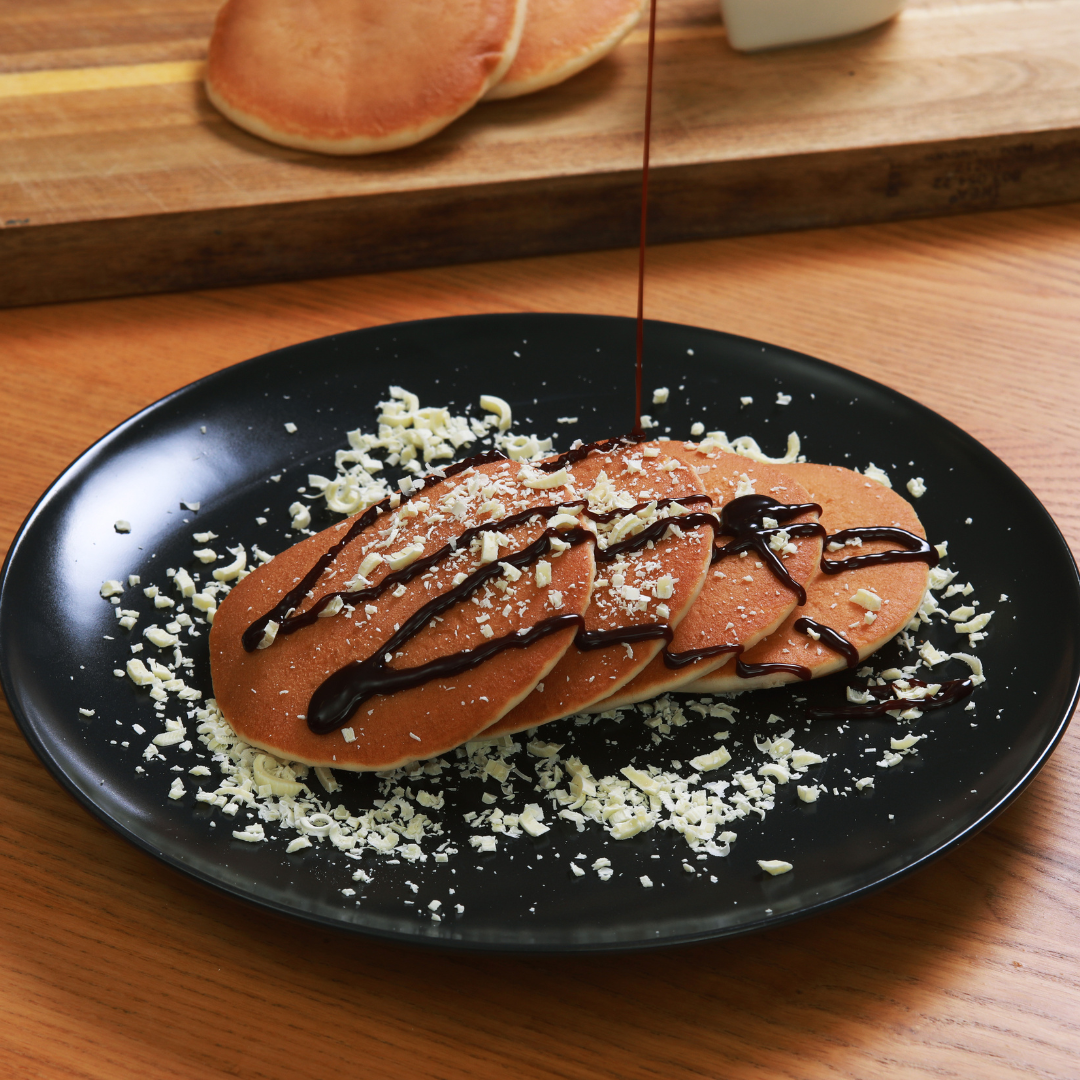 Protein Energy Pancakes - Dark and White Chocolate