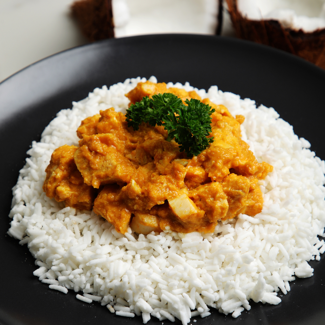 Chicken Korma and rice, Ready Meals, Red Box Kitchen, Ireland